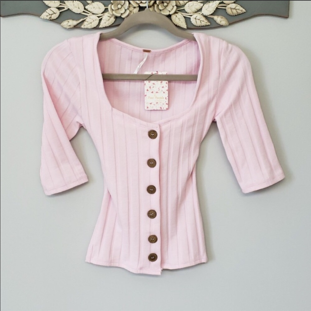 🆕✨ Free People Sweater Pink Size XS.